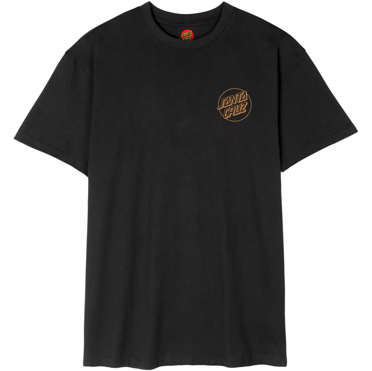2026 Santa Cruz Mens Forging Dot T-Shirt SCA-TEE-14155 - Black